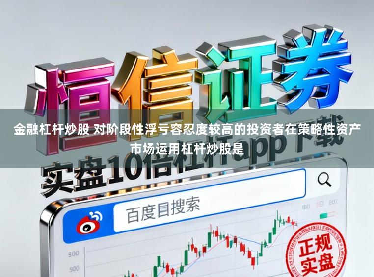 金融杠杆炒股 对阶段性浮亏容忍度较高的投资者在策略性资产市场运用杠杆炒股是