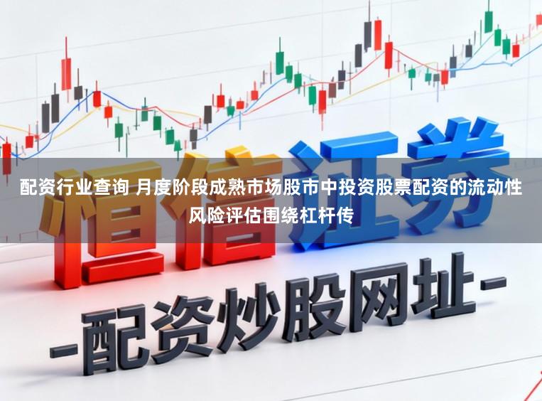 配资行业查询 月度阶段成熟市场股市中投资股票配资的流动性风险评估围绕杠杆传