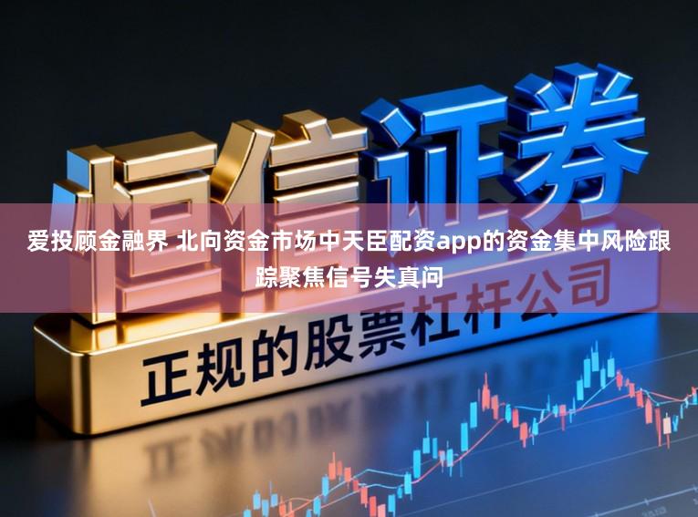 爱投顾金融界 北向资金市场中天臣配资app的资金集中风险跟踪聚焦信号失真问
